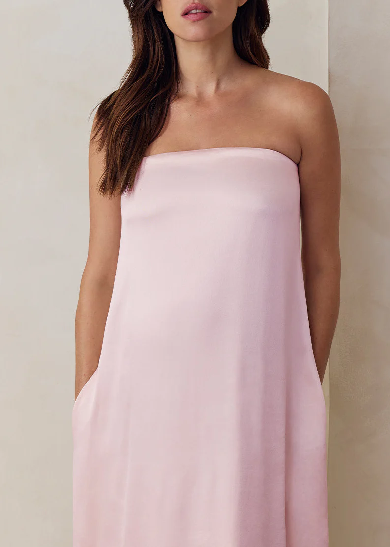 Brushed Satin Gown - Image 15