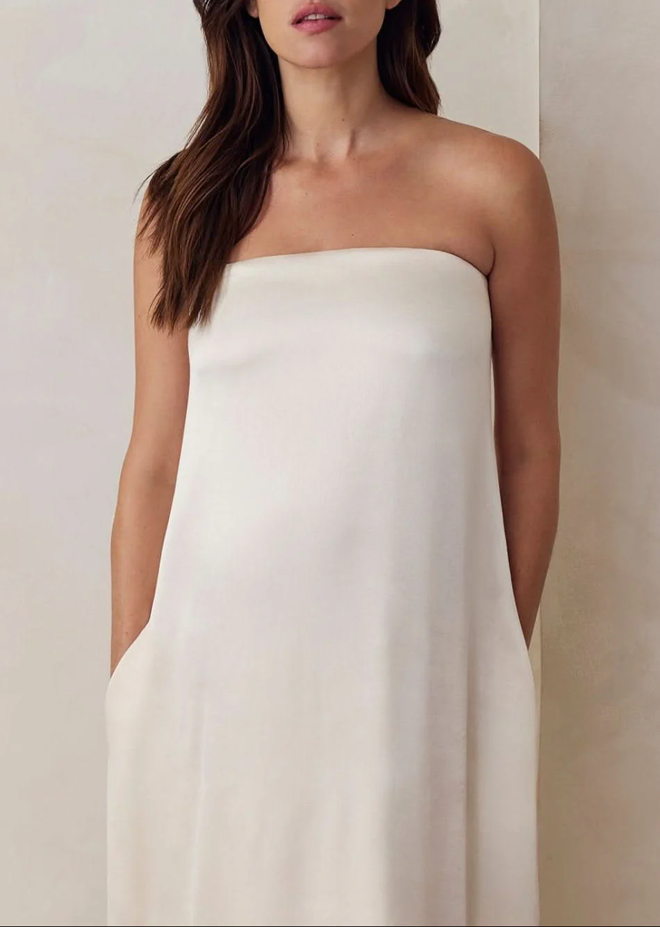 Brushed Satin Gown - Image 4