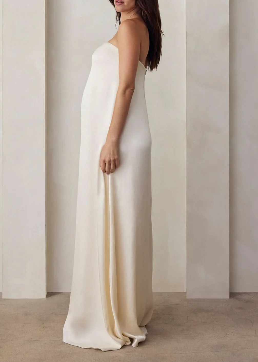 Brushed Satin Gown - Image 6