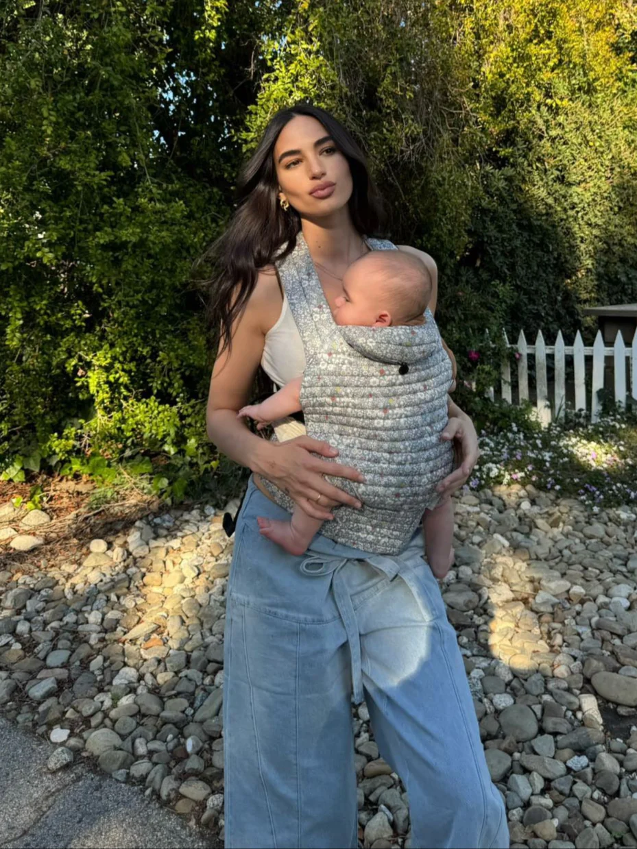 Bumpsuit Armadillo Baby Carrier - June's Meadow (Liberty London) - Image 4