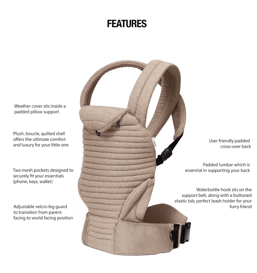 The Armadillo Baby Carrier - Oyster - Image 4