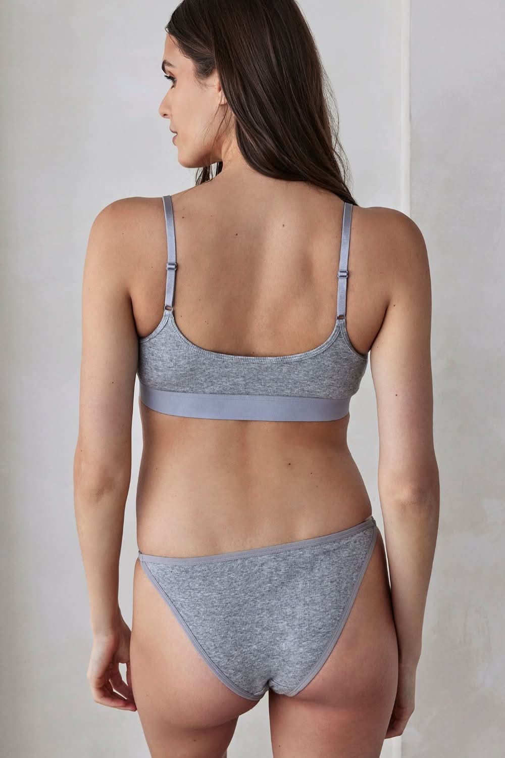 Cotton Rib Bralette - Image 11