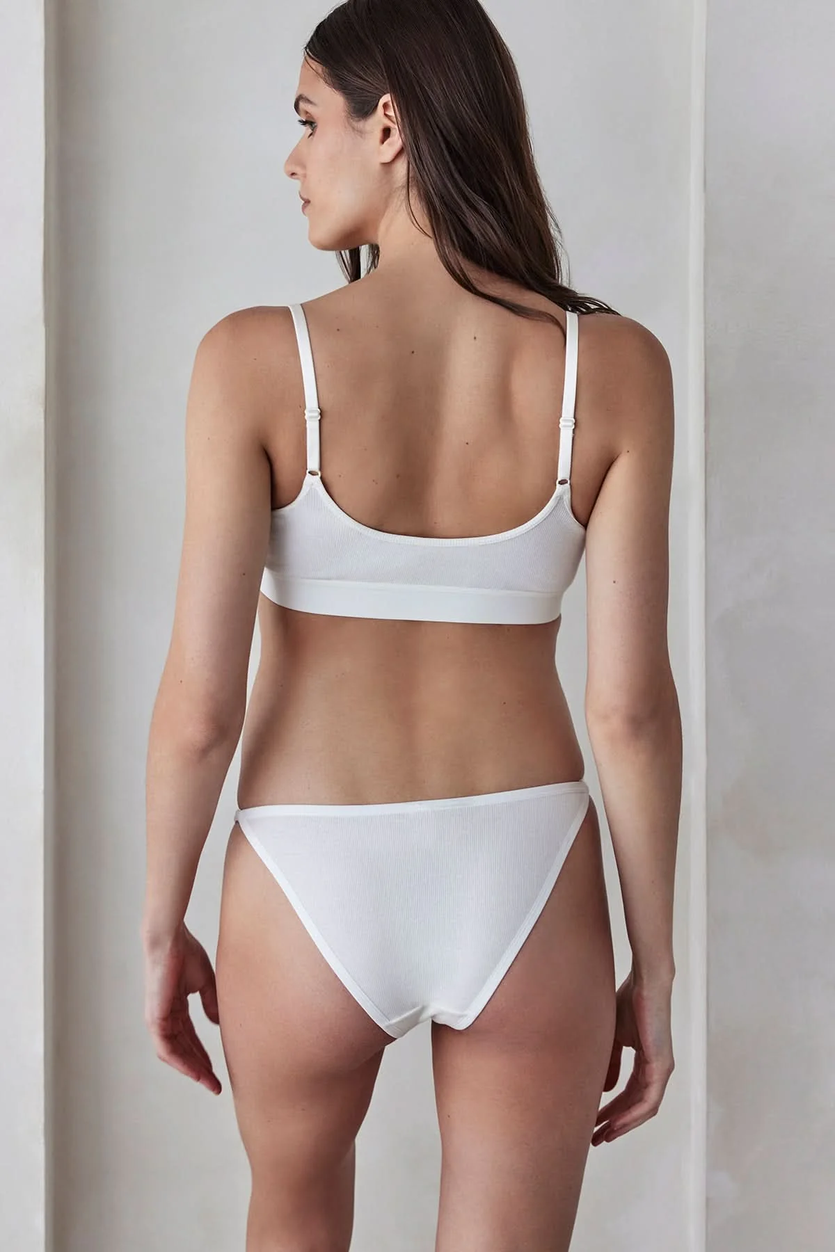 Cotton Rib Bralette - Image 8