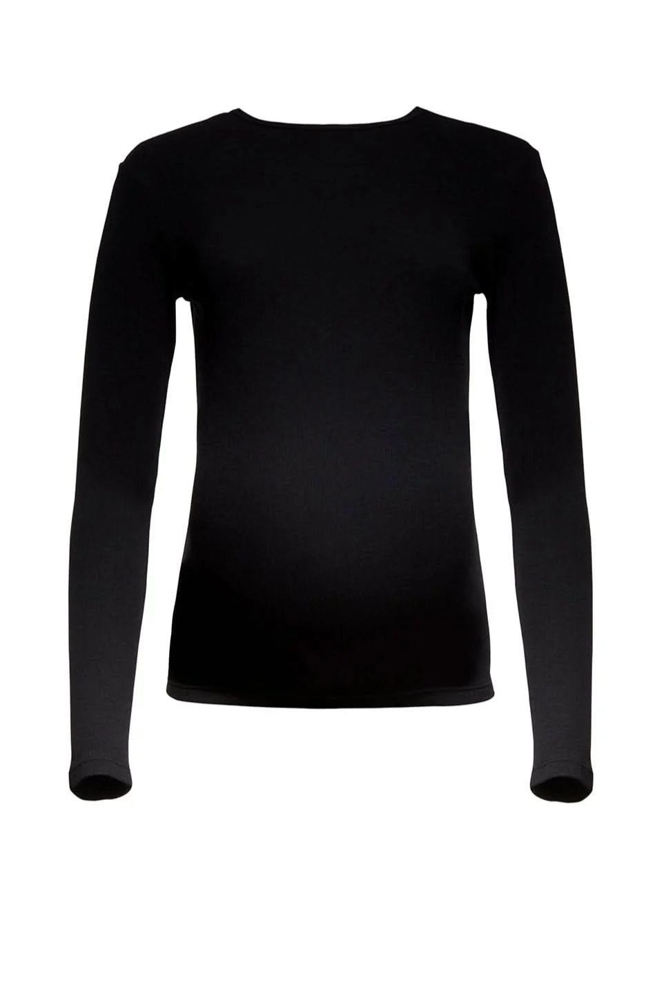 Cotton Rib Long Sleeve Tee - Image 10