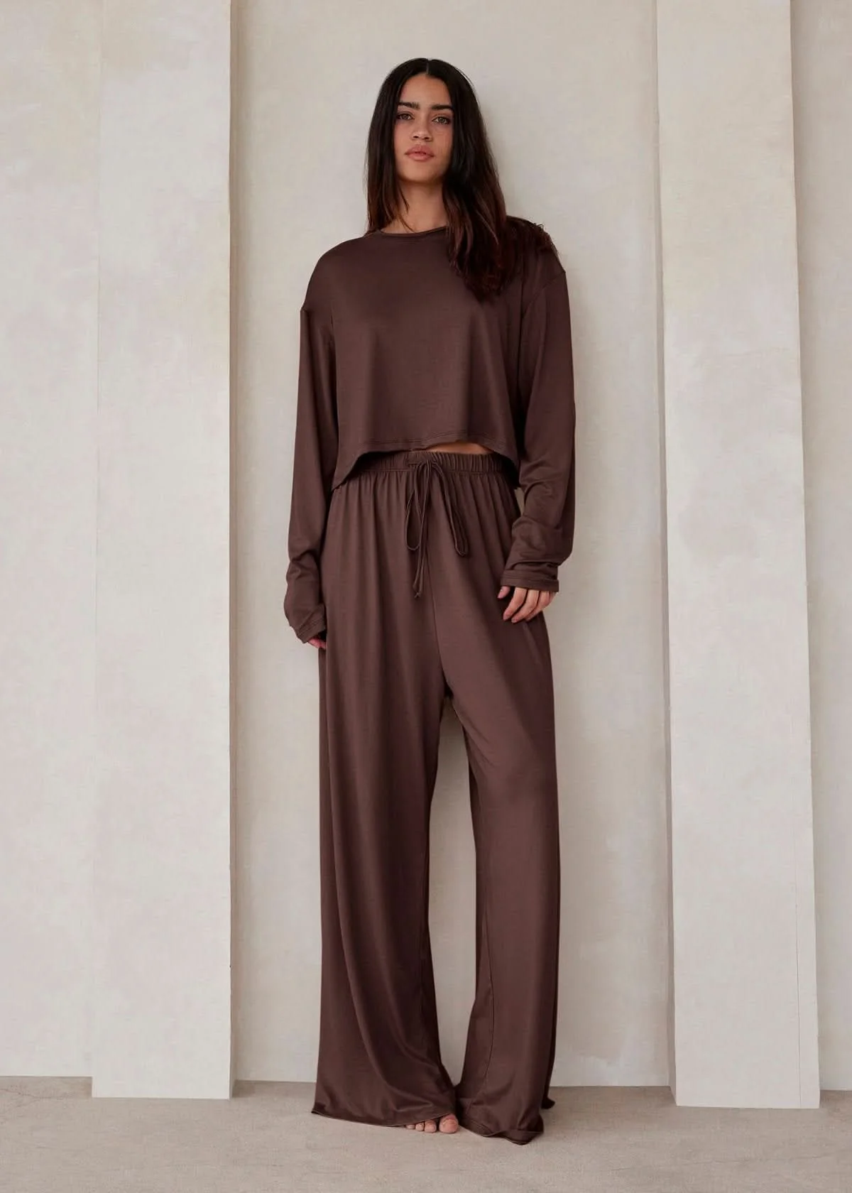 The Cloud Long Sleeve Crop Tee - Image 11