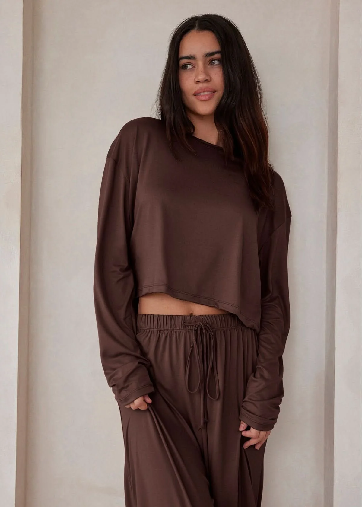 The Cloud Long Sleeve Crop Tee - Image 14