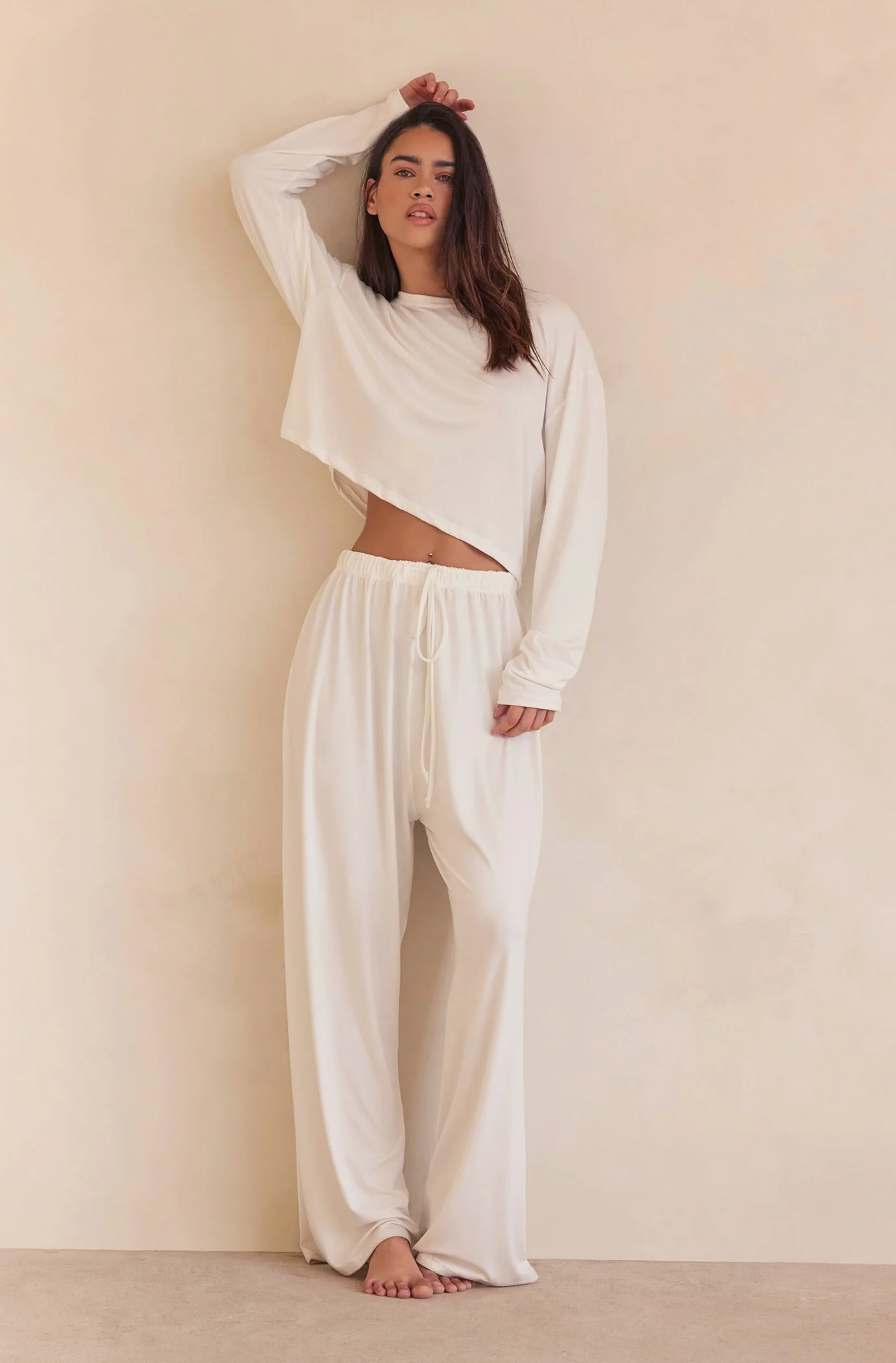 The Cloud Long Sleeve Crop Tee - Image 20