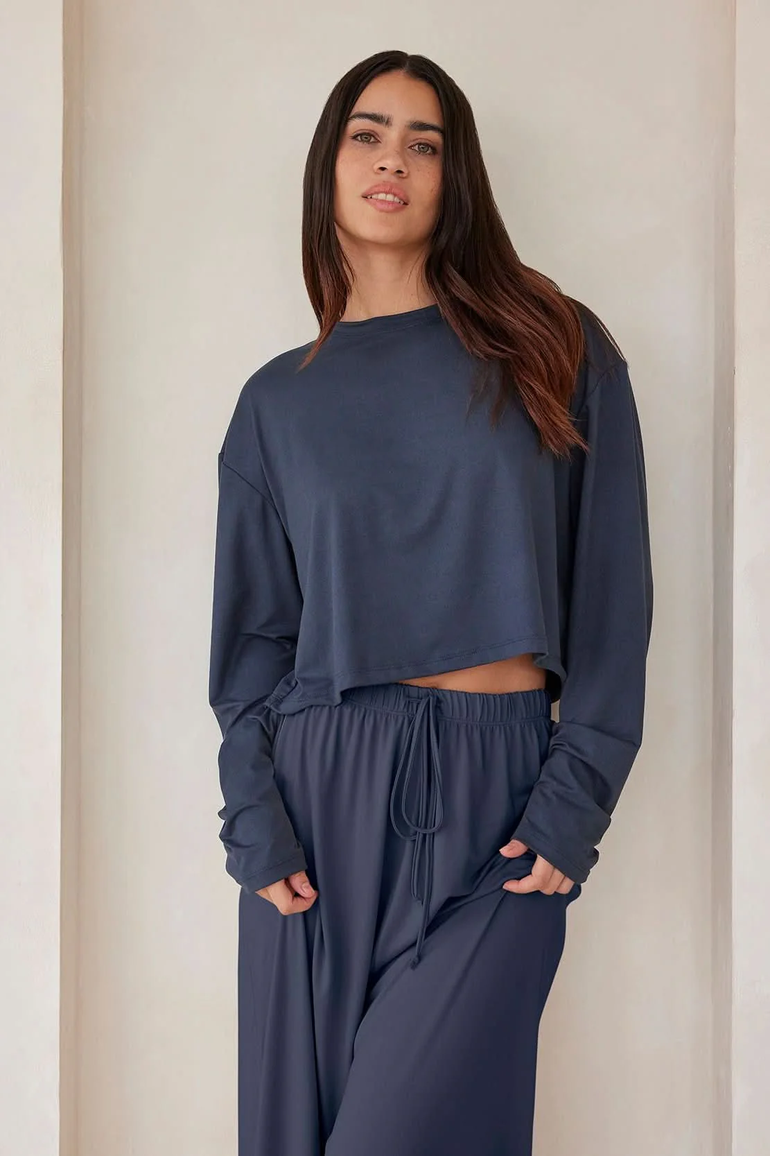 The Cloud Long Sleeve Crop Tee - Image 6