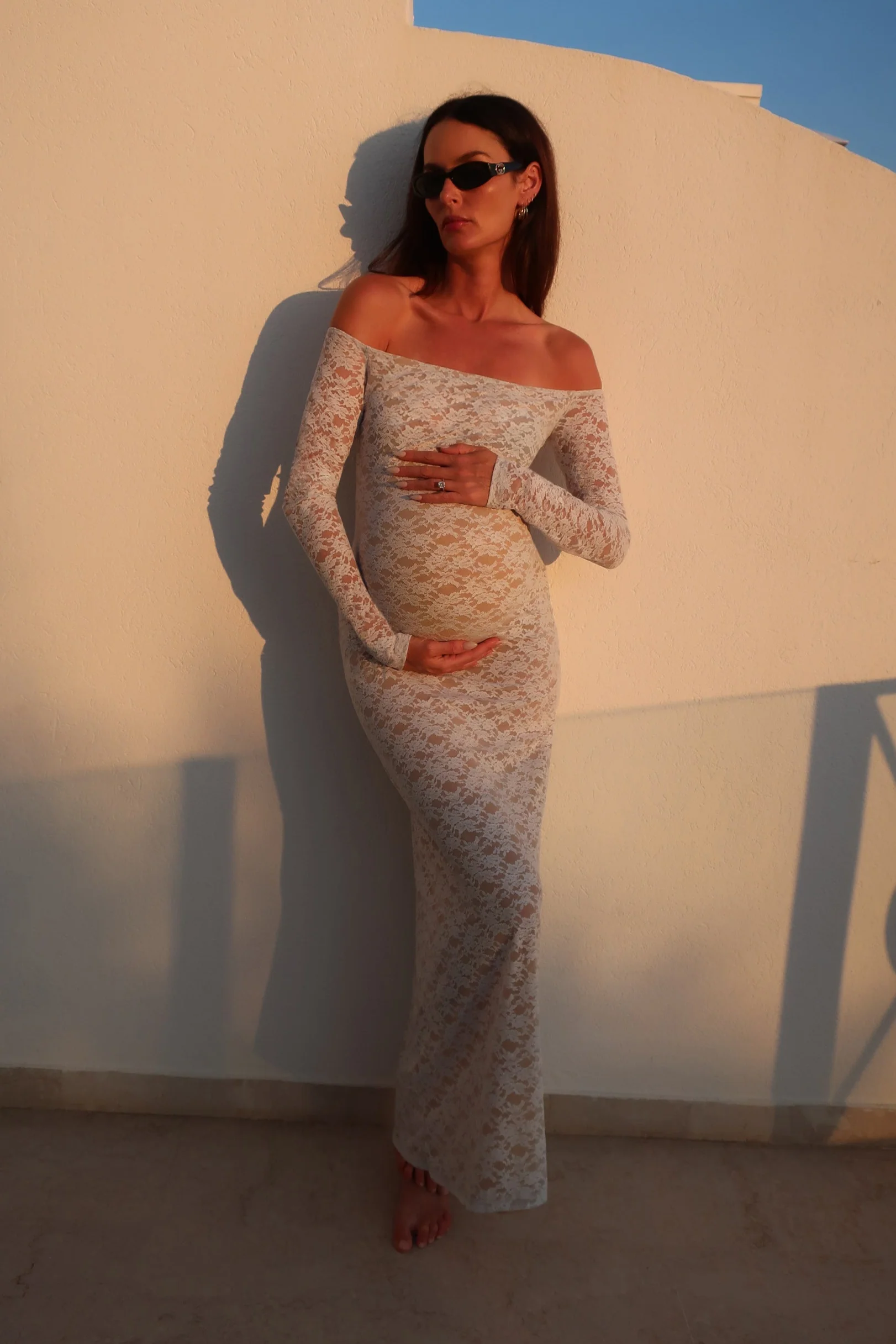 Off The Shoulder Lace Dress