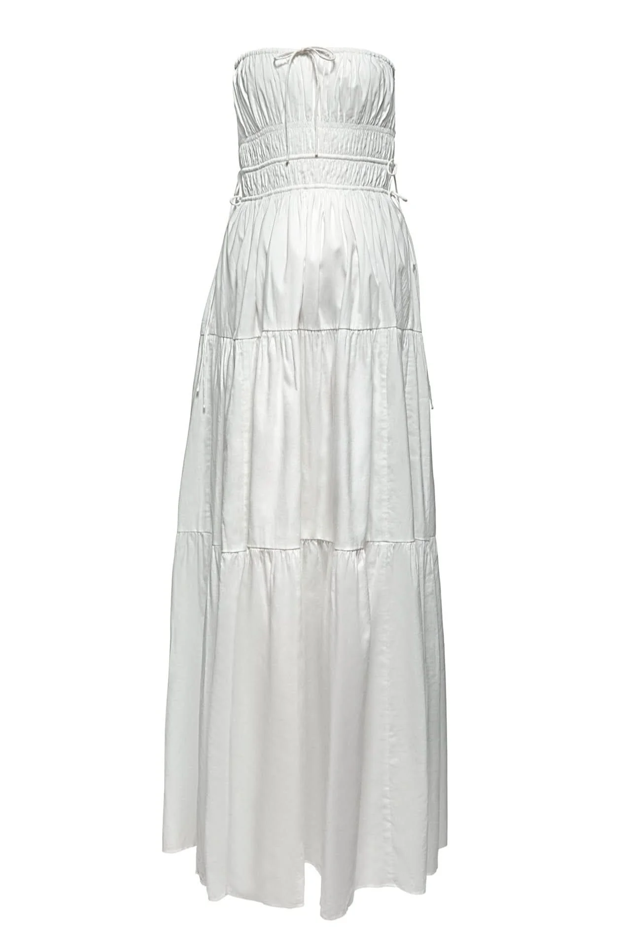 Shirred Strapless Gown - Image 6