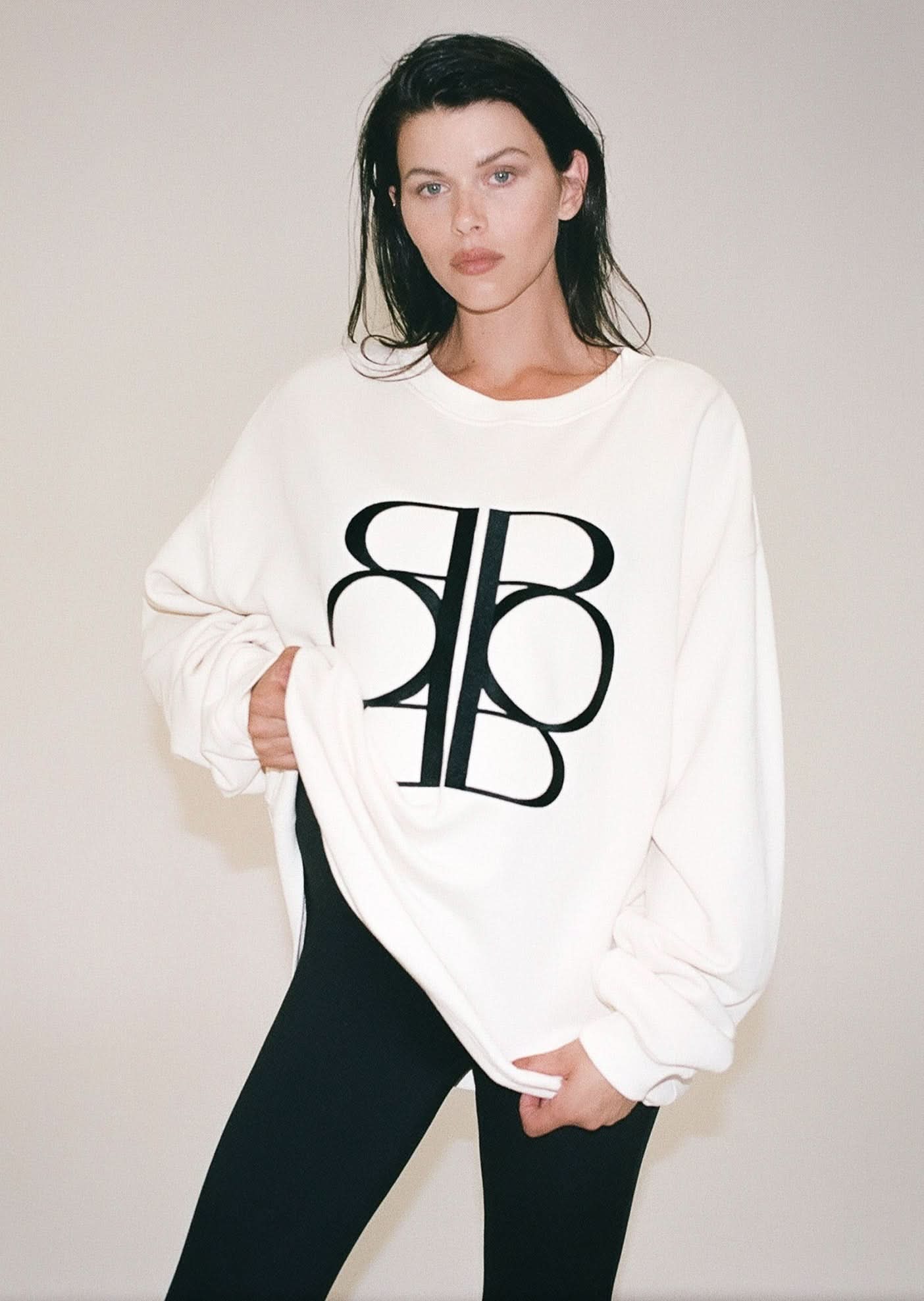 Terry Crewneck Logo Sweatshirt - Image 4