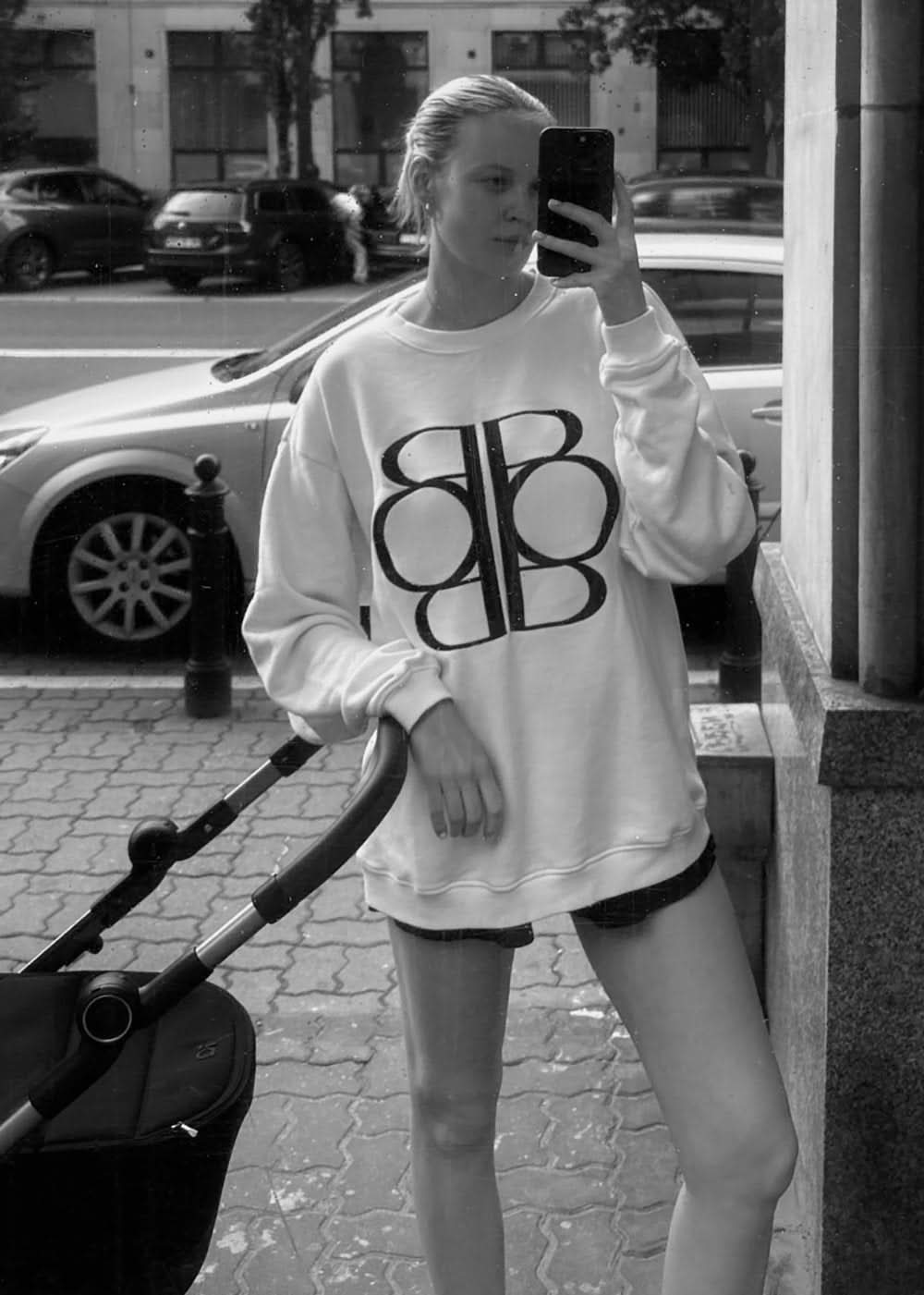 Terry Crewneck Logo Sweatshirt - Image 5