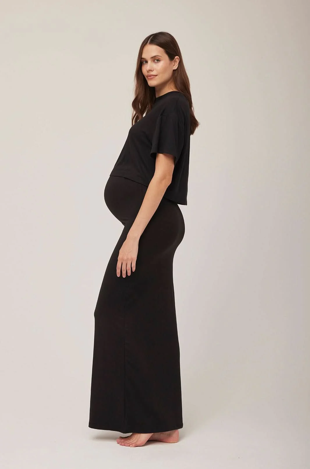 The 2-In-1 Maternity Maxi Skirt - Image 3