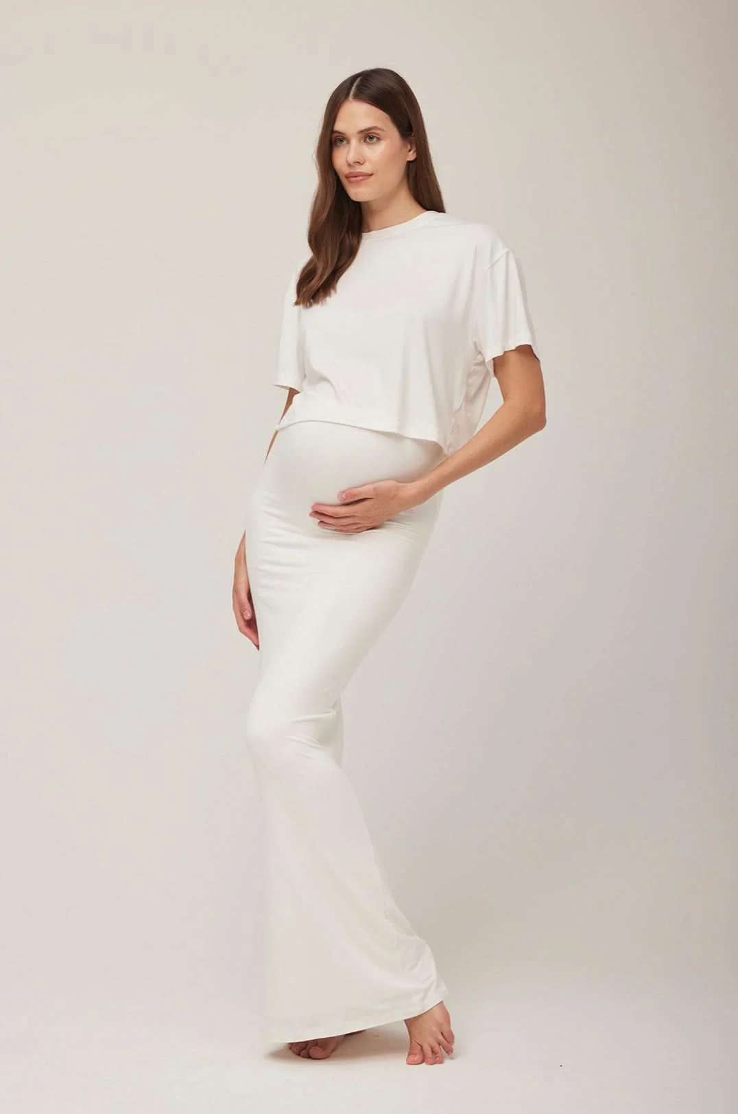 The 2-In-1 Maternity Maxi Skirt - Image 8