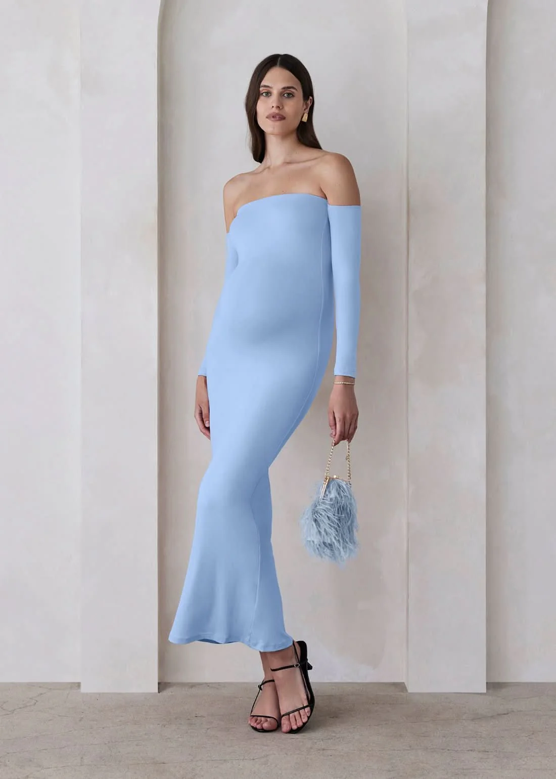 The Angelina Maternity Dress - Image 13