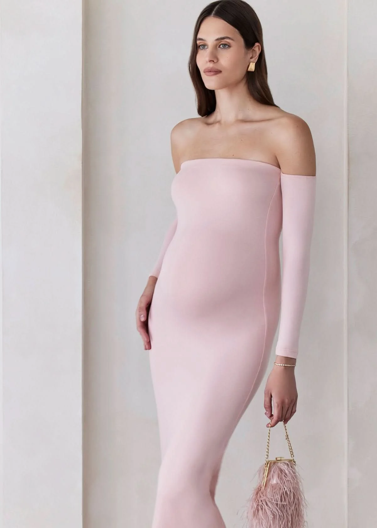 The Angelina Maternity Dress - Image 3