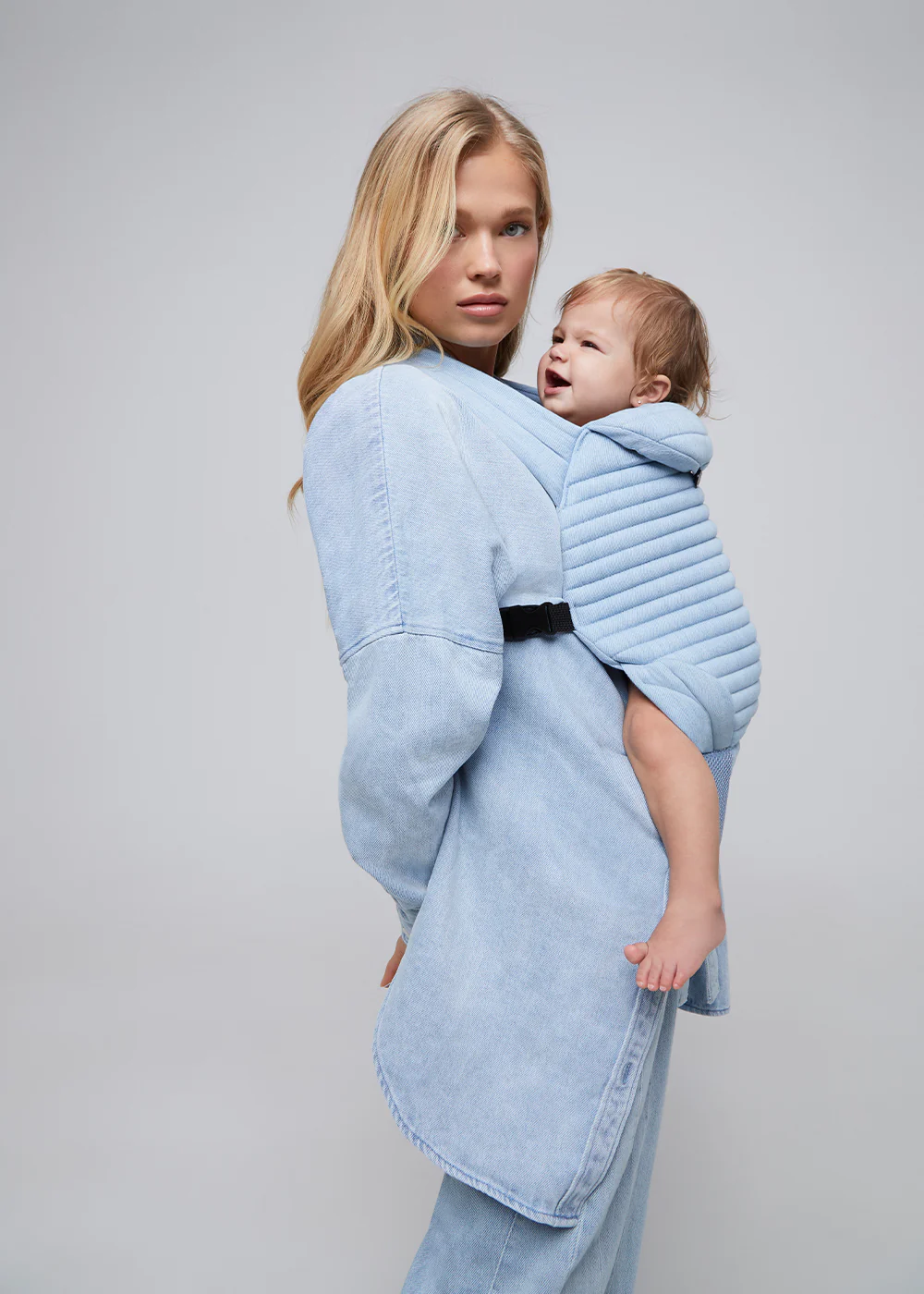 The Armadillo Baby Carrier - Denim - Image 9
