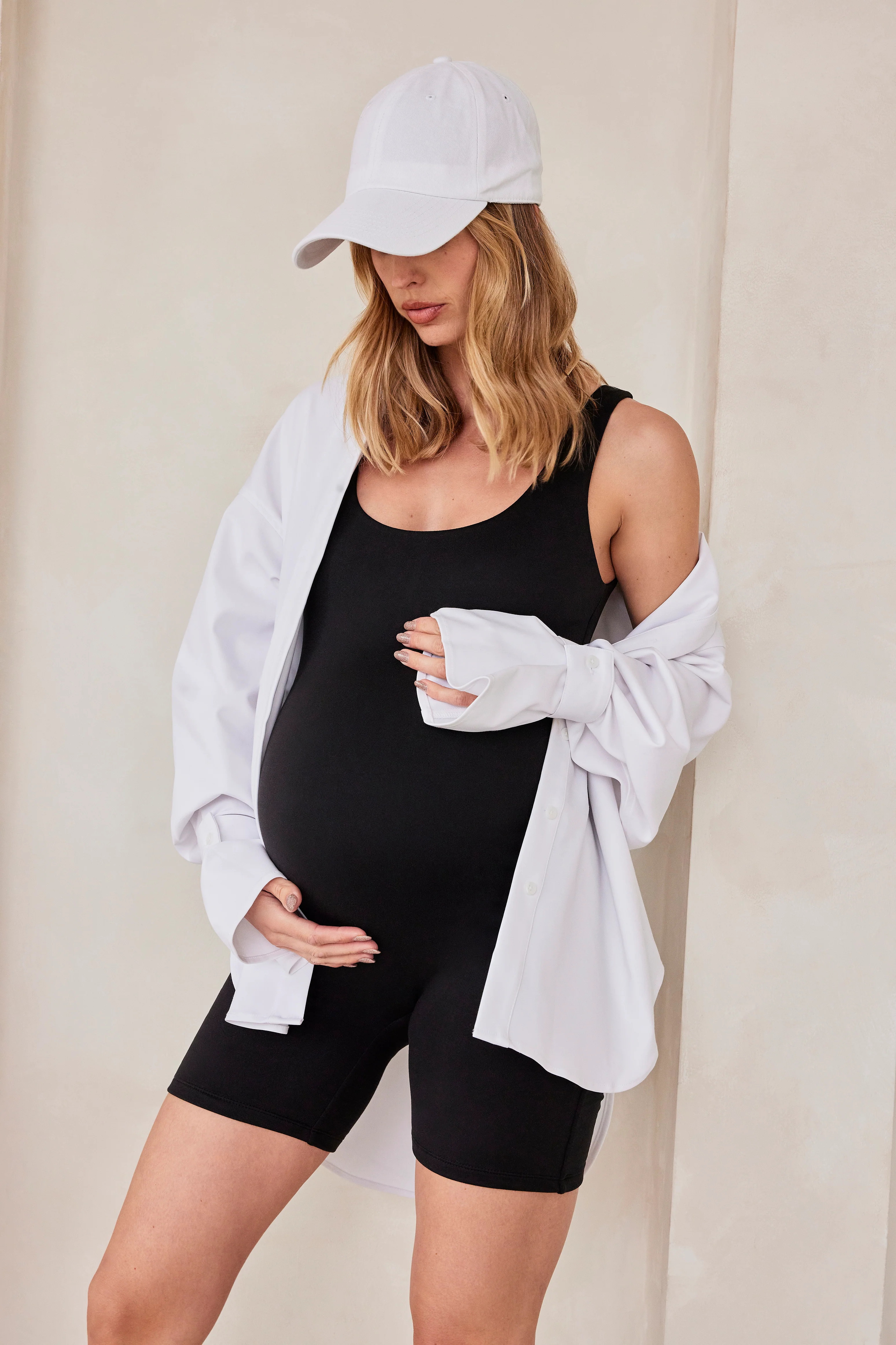 The Cindy Maternity Romper - Image 33