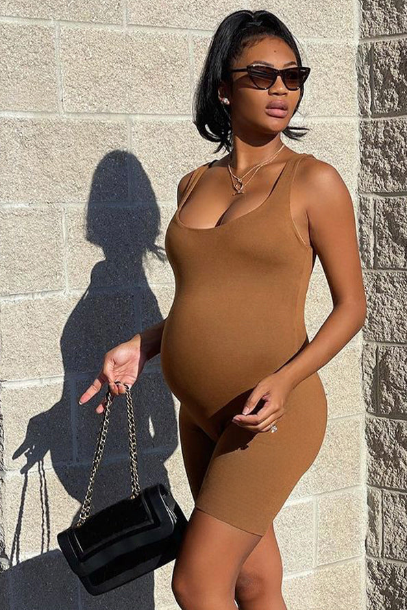 The Cindy Maternity Romper - Image 27
