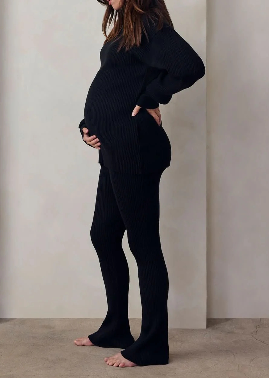 Cozy Knit Oversized Turtleneck Sweater - Image 7