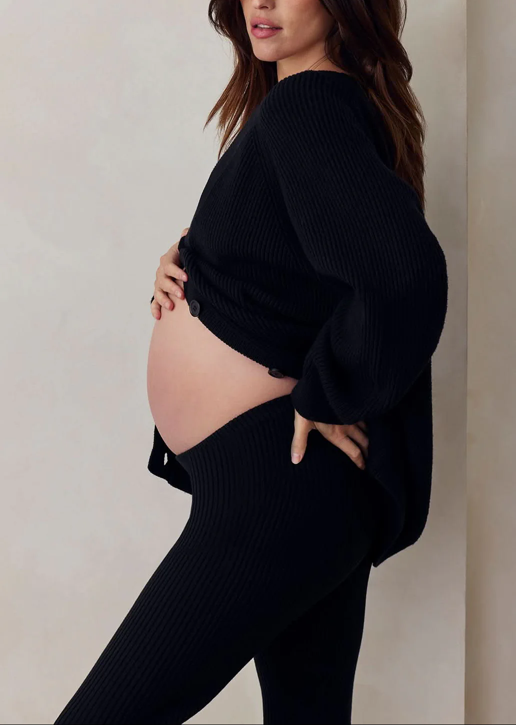 Cozy Knit Ribbed Cardigan - Image 10