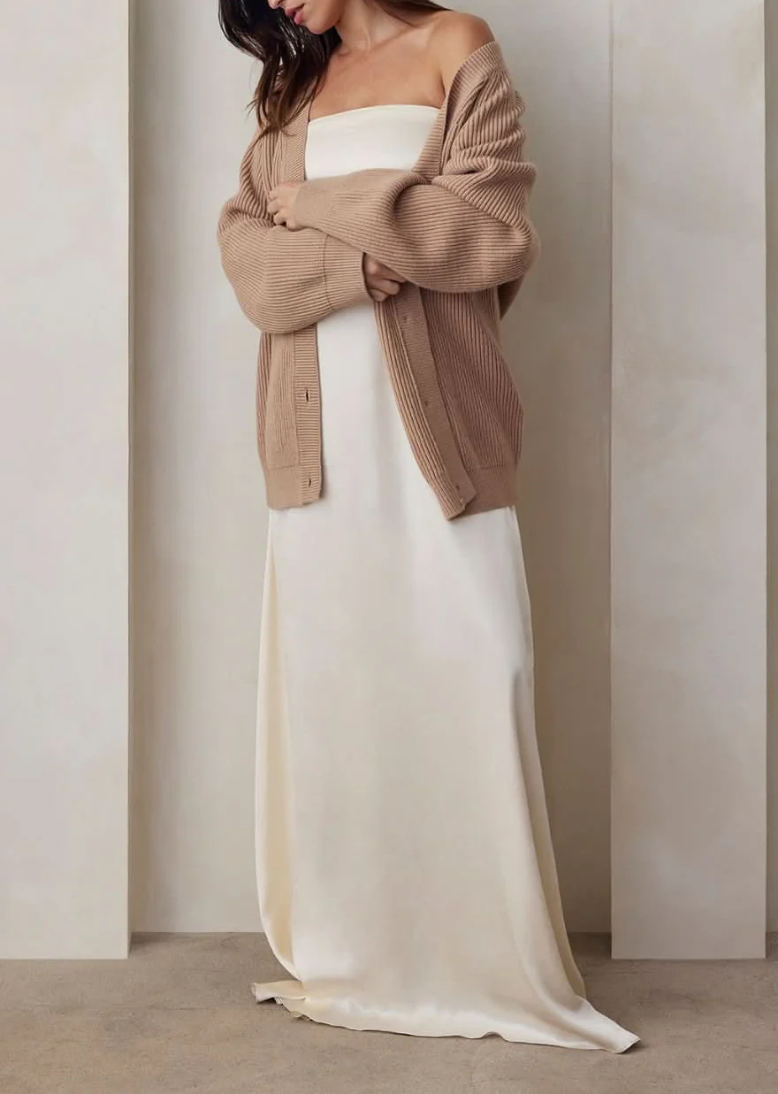Brushed Satin Gown - Image 5