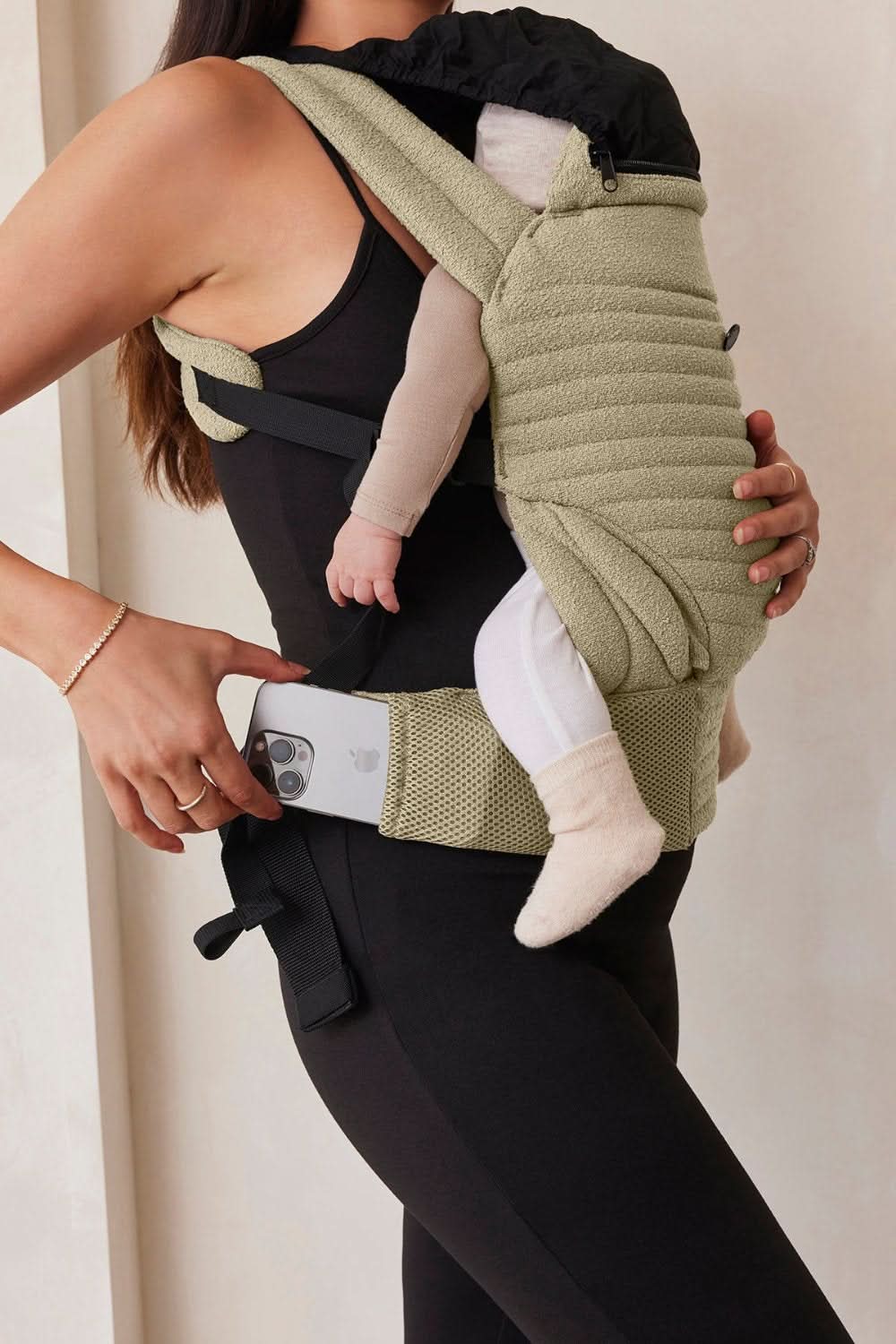 The Armadillo Baby Carrier - Matcha - Image 8