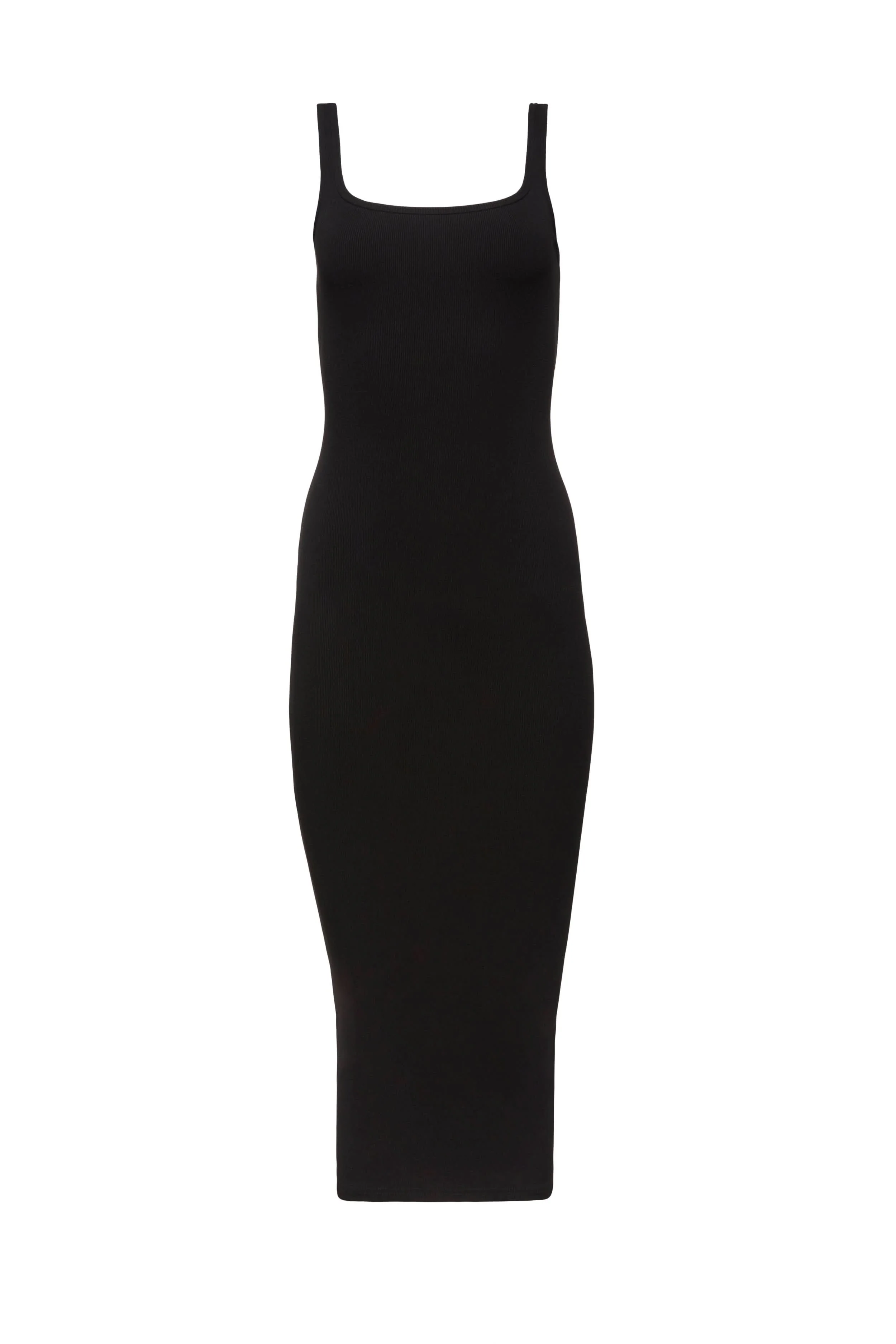 Sculpting Rib Midi Dress - Image 4
