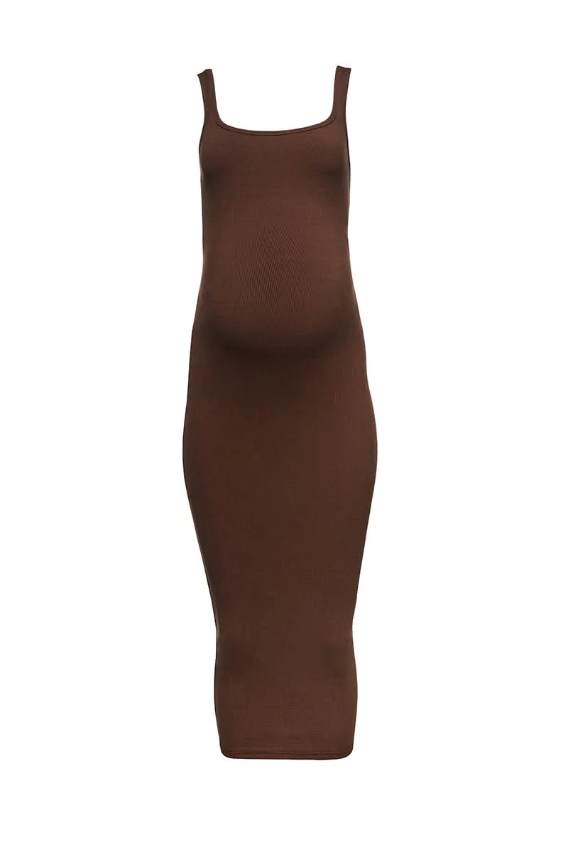 Sculpting Rib Midi Dress - Image 9