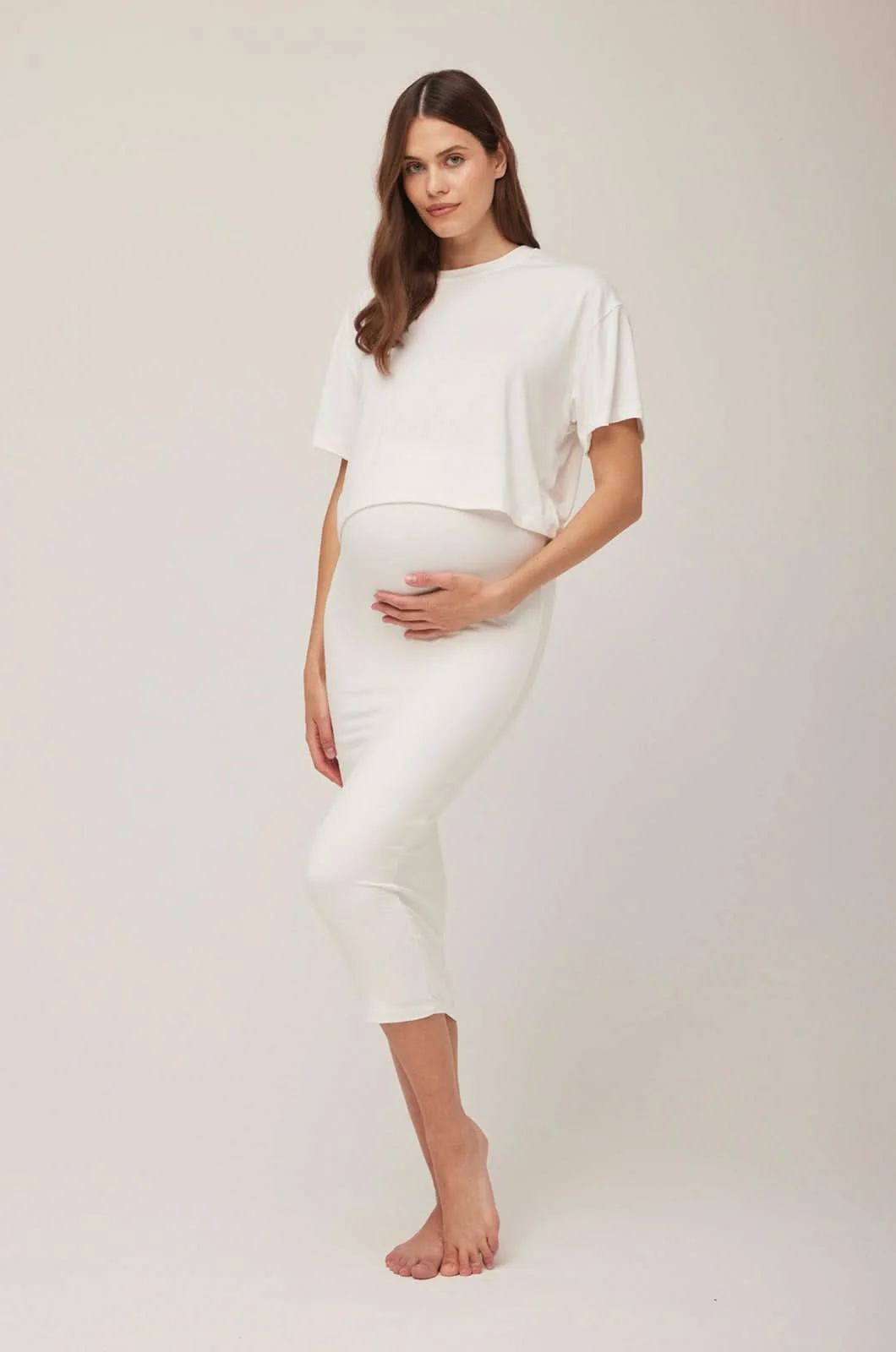The Midi Maternity Skirt - Image 6